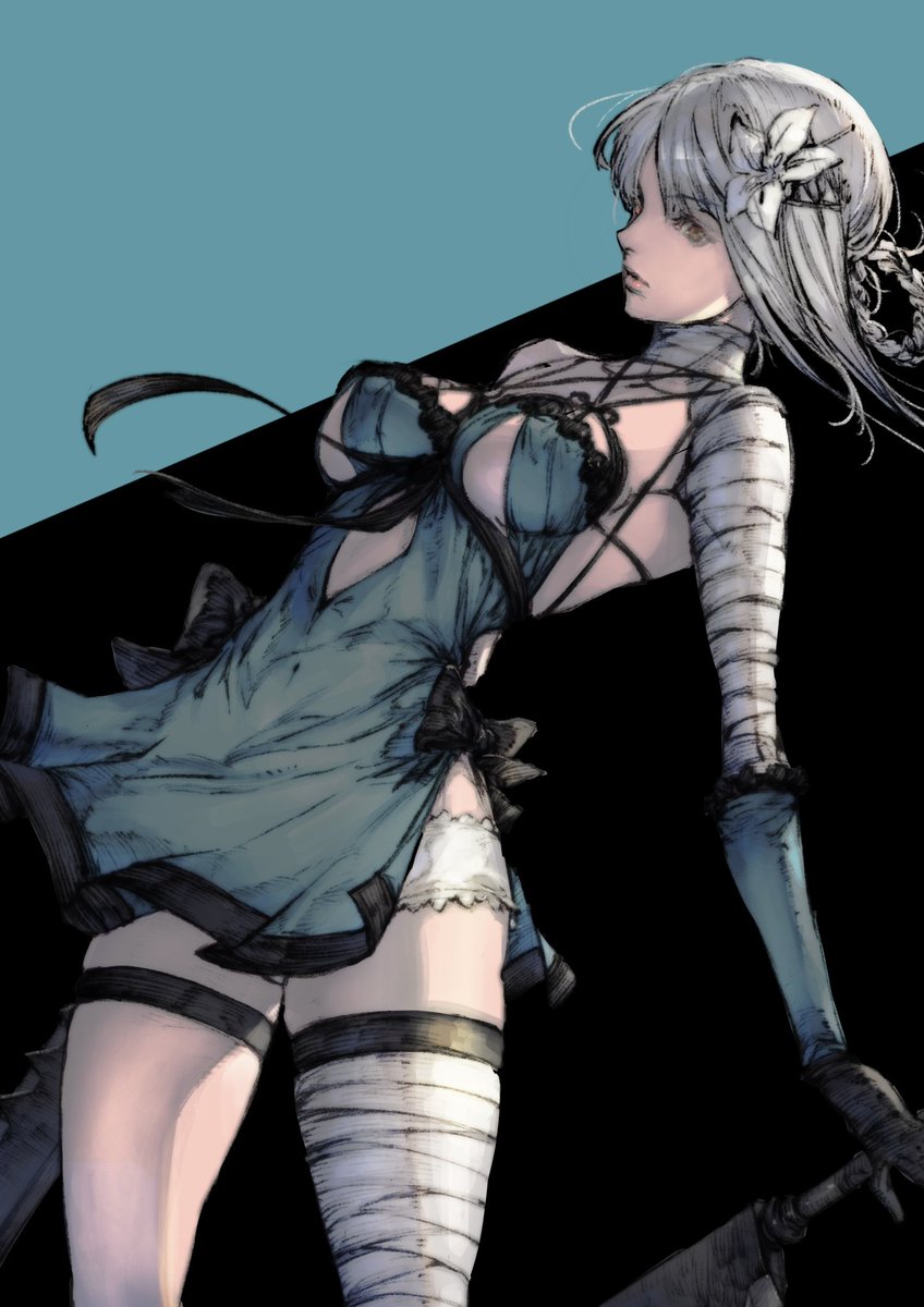 後 １週間 カイネさんラクガキ ニーアレプリカント ニーア Nier