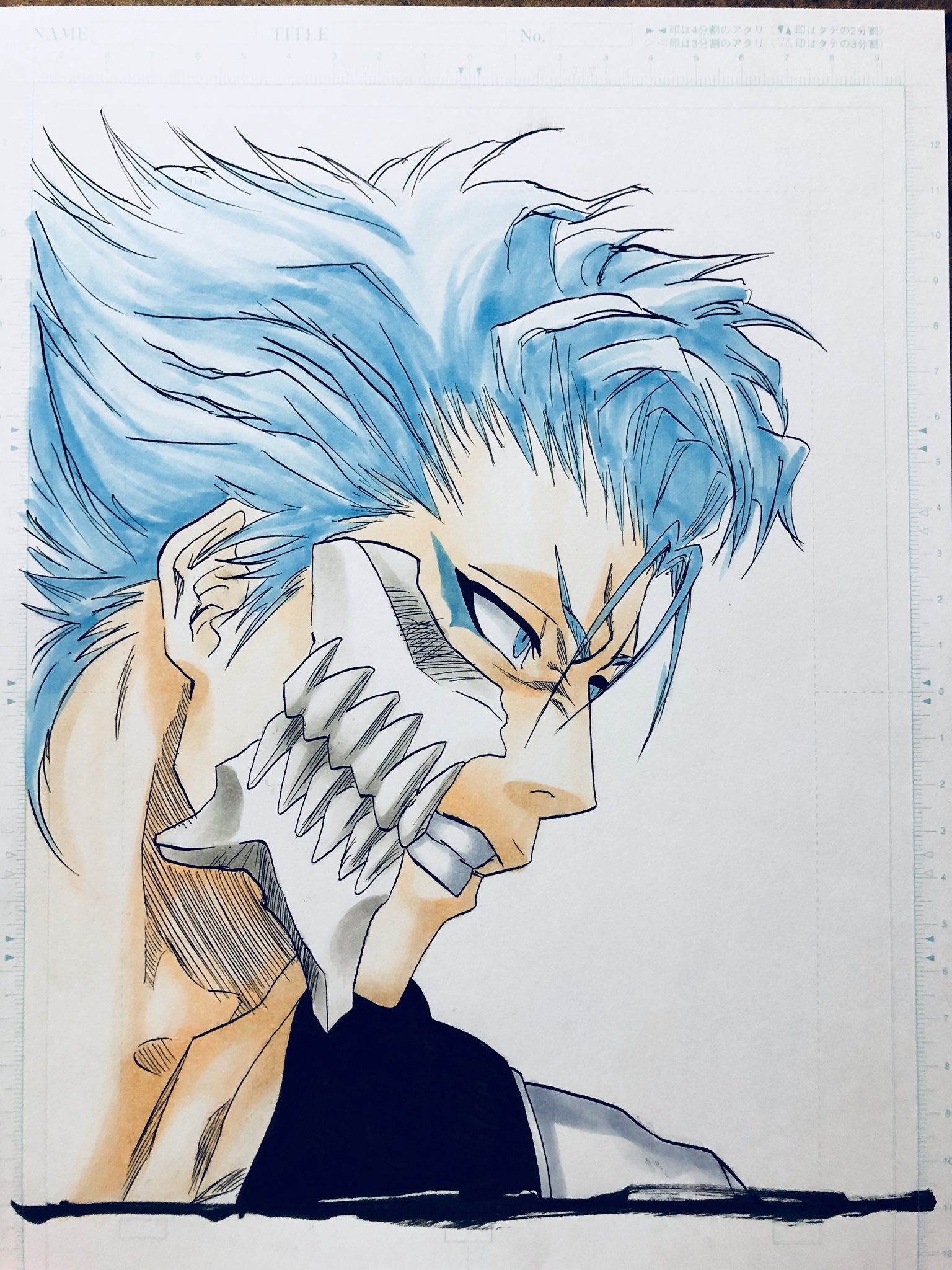 21新発 Bleach グリムジョー 原作絵 見つけた人ラッキー Kafilm Com Au