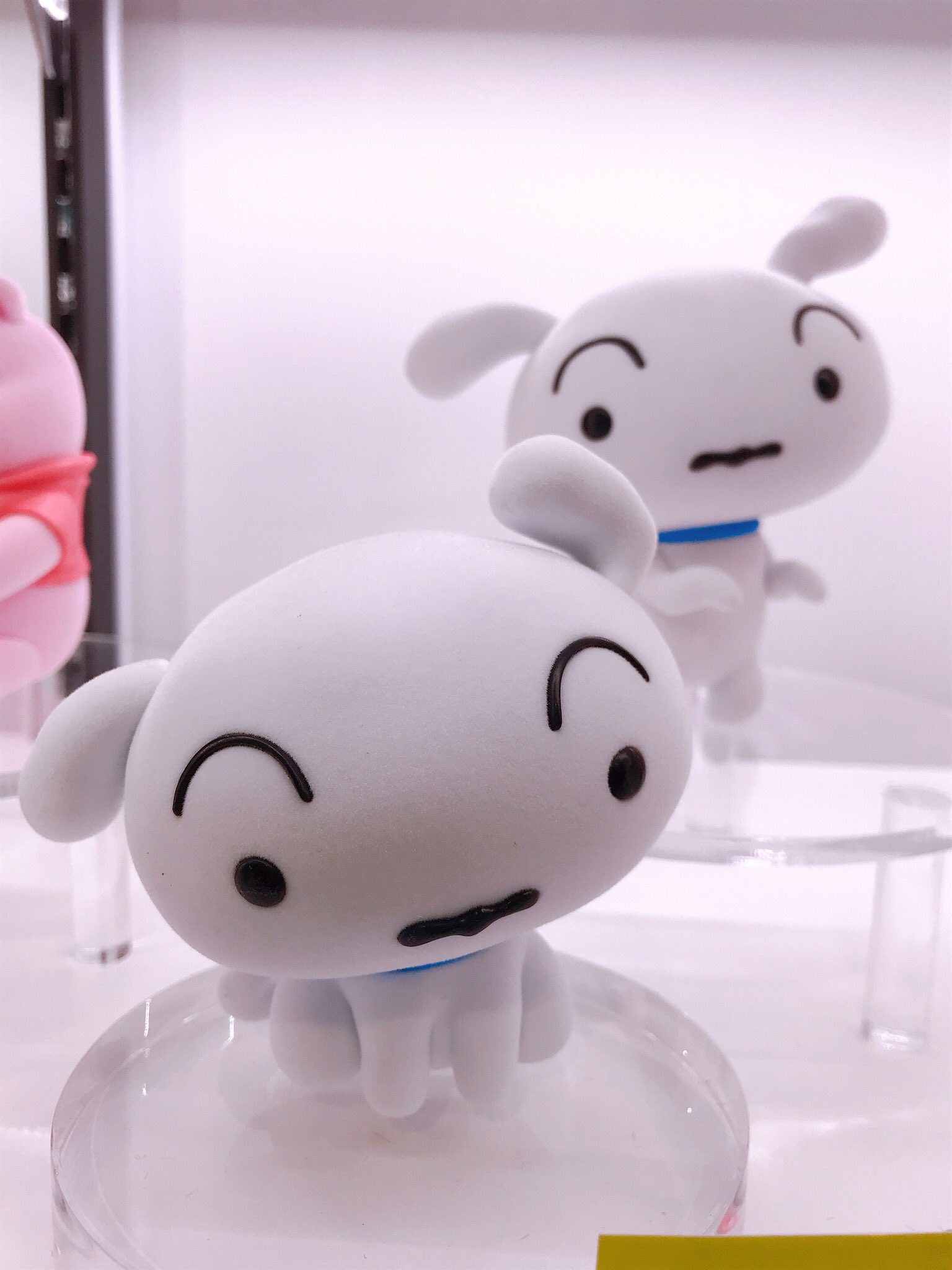 クレヨンしんちゃん&シロ 発光フィギュア
