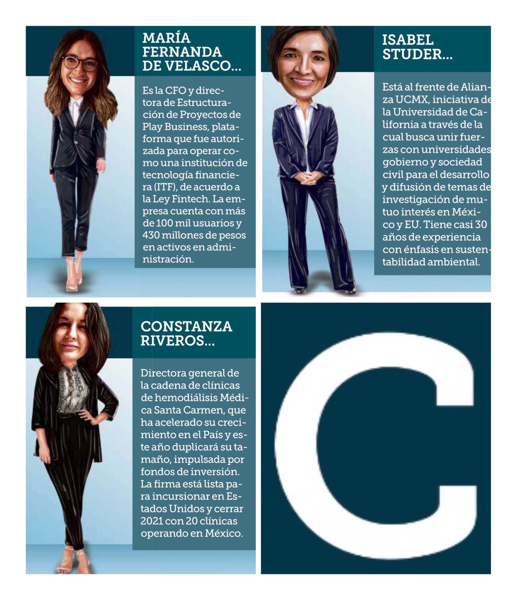 Durante el mes de marzo la sección @reformanegocios publicó exclusivamente perfiles de mujeres mexicanas líderes en diversos sectores e industrias: Capitanas. Darles visibilidad es también parte de la lucha por la equidad salarial y la igualdad laboral. 3/3