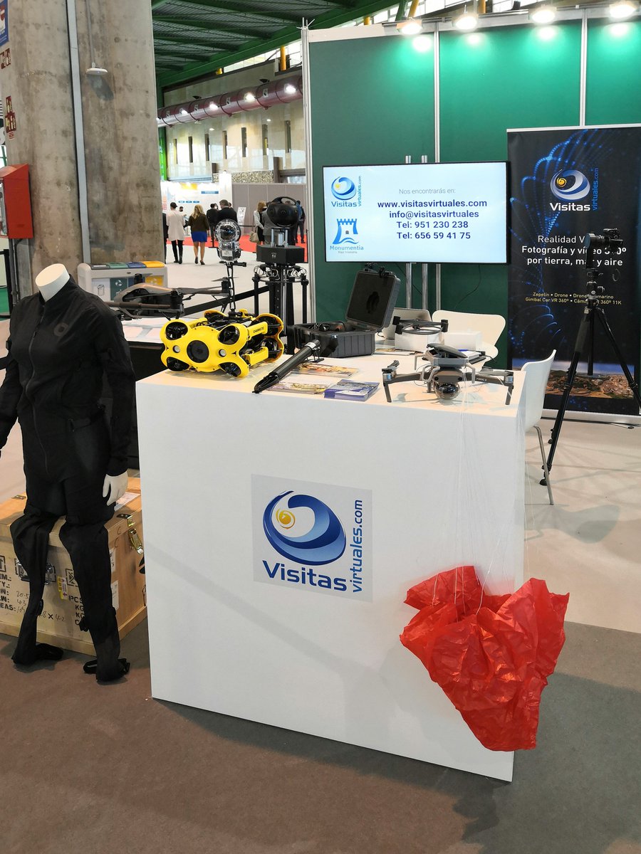 En el primer día de la 10ª edición de #Transfiere2021,  y en el espacio del <a href="/PoloDigitalMLG/">Polo Nacional de Contenidos Digitales</a>, no podemos estar más satisfechos, hubo muchas empresas interesadas en ver las soluciones que ofrecemos, de 3D, vídeo y fotografía 360º, por tierra, mar y aire.