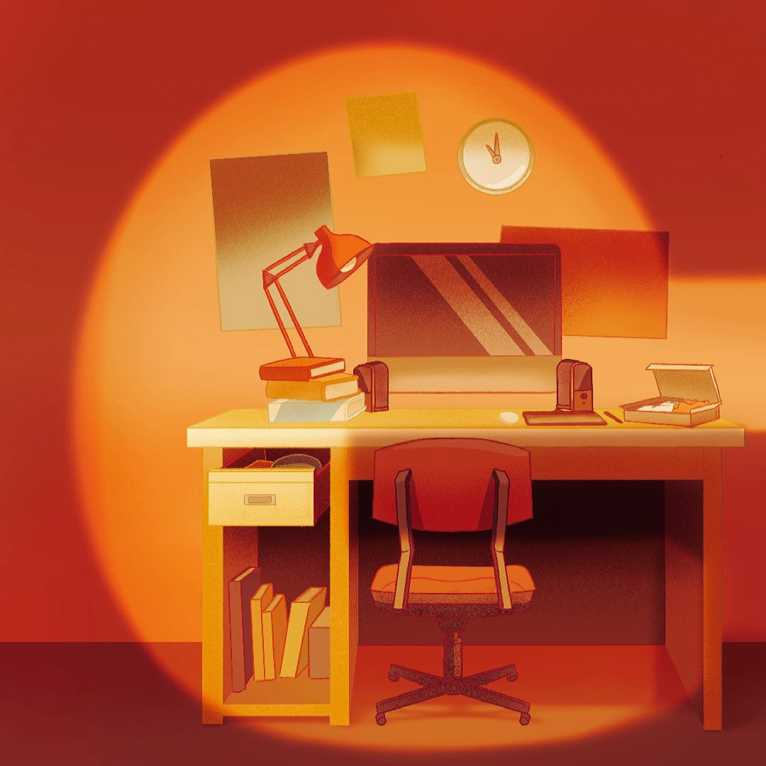 _danabee's tweet photo. Anyone else guilty of getting those trendy sunset lamps that make everything look ~aesthetic~? βοΈ
βGβ for #36daysoftype #36days_G #LockdownLetters https://t.co/L05vfBHTng