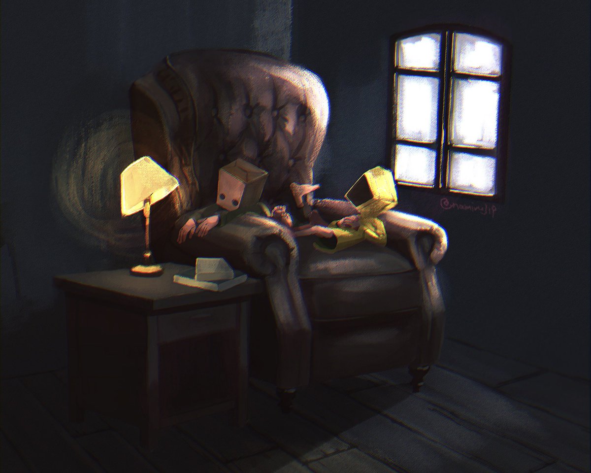 Для чего нужны кошмары. Little Nightmares 2 арты моно и шестая. Mono little Nightmares 2 Art. Шестая монстр little Nightmares 2. Little Nightmares 2017.