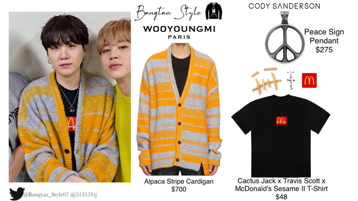 cactus jack mcdonalds cardigan