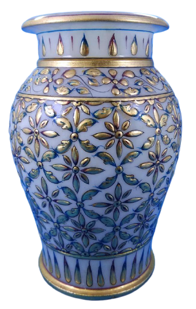 BrainWrapping's tweet image. This elegant designed flower pot is crafted in brass and decorated with birds and floral embossed painting. This pot is in brass and carefully
crafted by our skilled artists. It’s beautiful embossed painting also done using hand art.