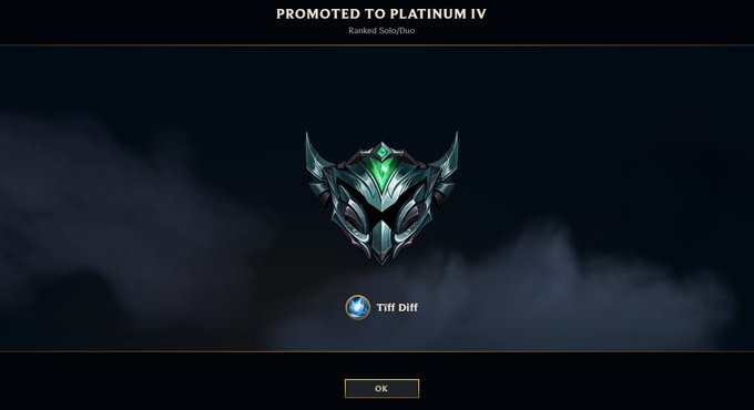 after being hardstuck silv-gold for 7 years. ur girl did it 😏😏😏 https://t.co/Q1yRBKA6kg