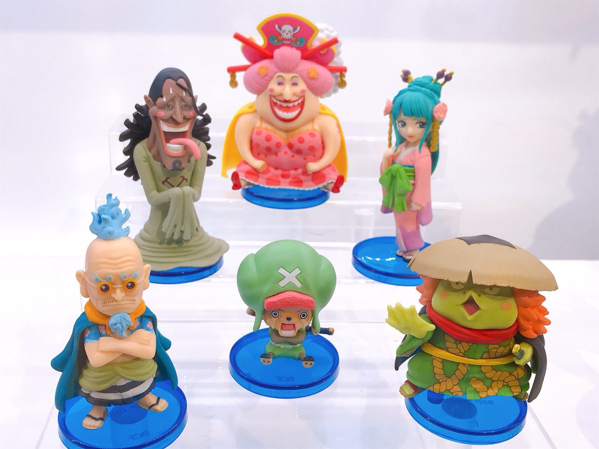 セガ 秋葉原 5号館 Figure R新展示情報 当店3階にて 4月22日登場予定の ワンピースワールドコレクタブルフィギュア ワノ国7 本日より展示開始致しました コレクション性の高いワールドコレクタブルフィギュアシリーズの6種アソートです