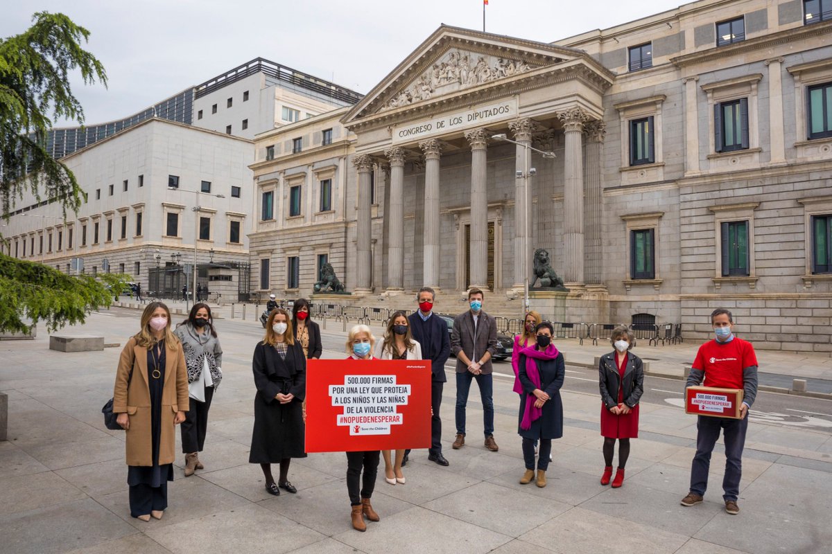 La Ley Orgánica de Protección a la Infancia y la Adolescencia frente a la Violencia llega al Pleno del <a href="/Congreso_Es/">Congreso</a> con enorme respaldo social y político. Hoy es un día que marca un antes y un después para los niños y las niñas, un gran día para todos y todas. #NoPuedenEsperar