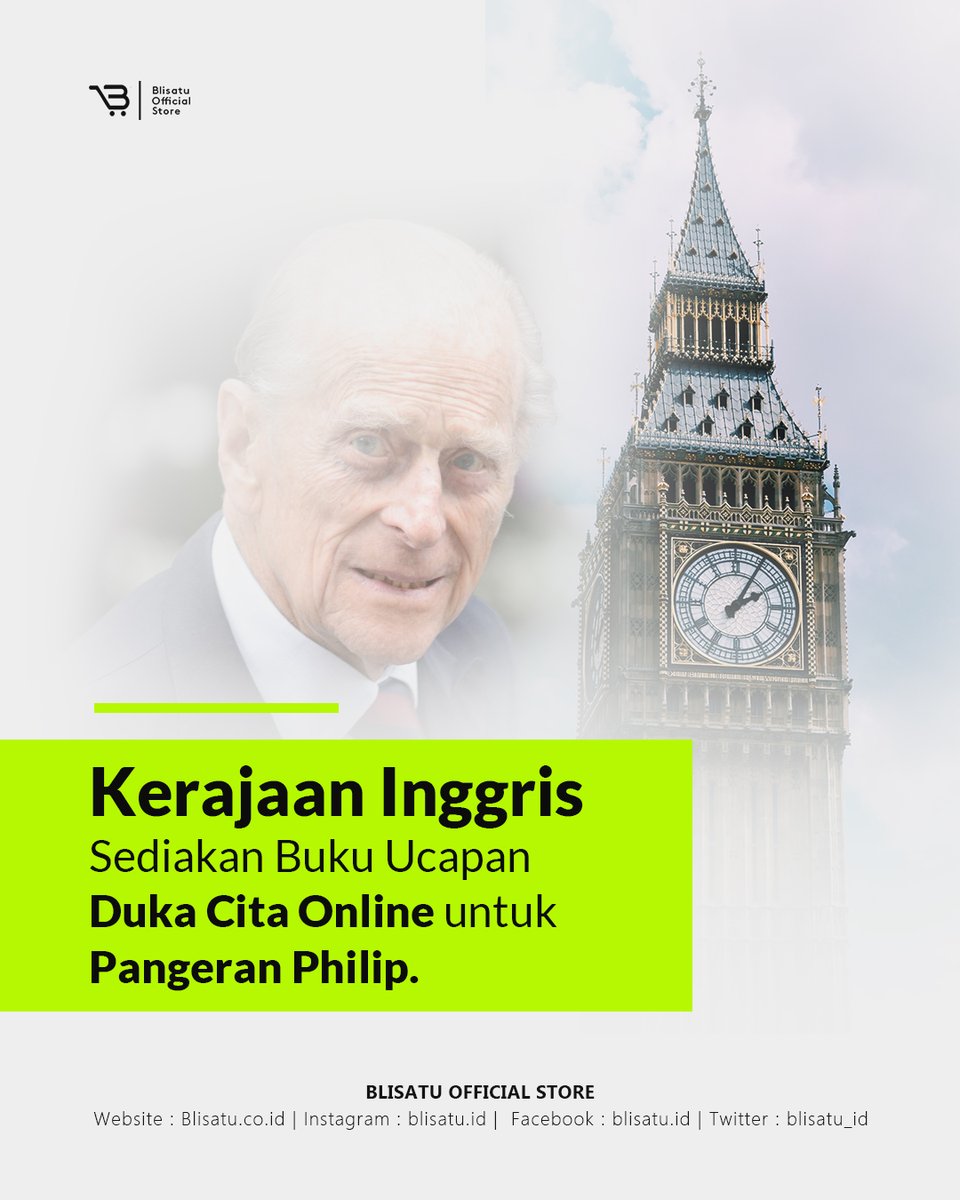 blisatu_id's tweet photo. Keluarga Kerajaan Inggris memfasilitasi warga dunia untuk memberikan duka cita atas meninggalnya Pangeran Philip melalui buku online. ⁣
⁣
https://t.co/UuwZQffCsE https://t.co/0fQ6kS42Kk