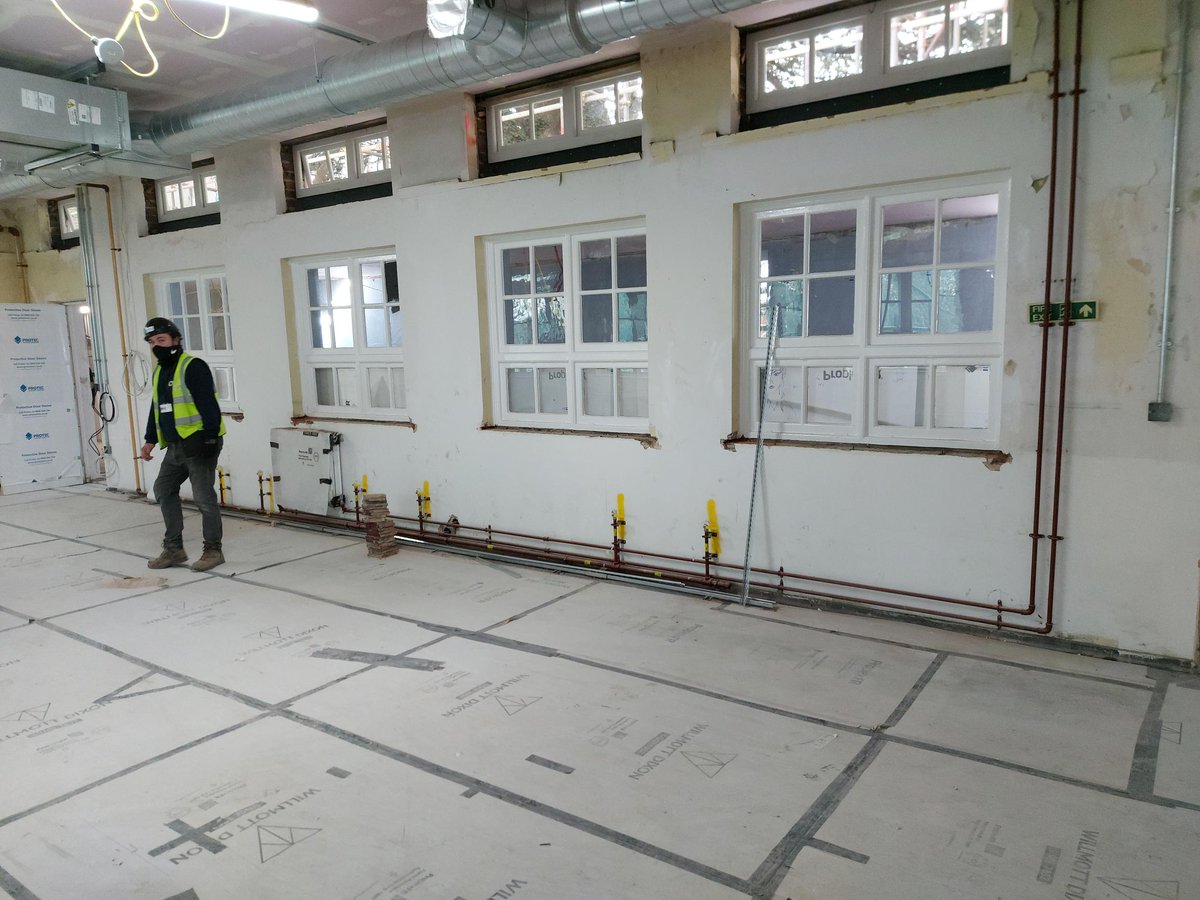 RELBuildService's tweet photo. The installation of mechanical heating pipework is coming along nicely at Royal Liberty School in Essex where weβre delivering an M&E package for Willmott Dixon.
Well done to our Mechanical Supervisor, Louis Parker, for doing a fantastic job.
#TEAMREL #mechanicalcontracting https://t.co/KbYIqYDeiV