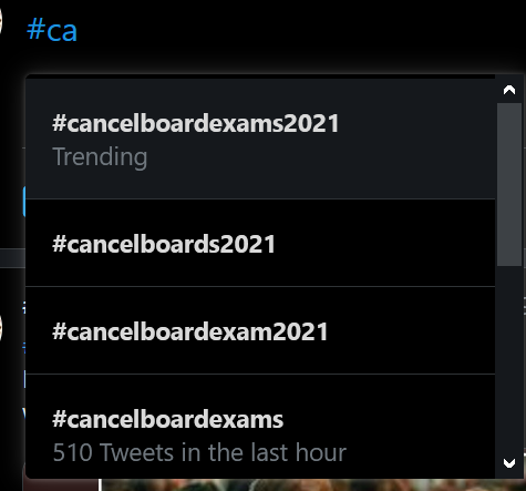 manavbalu9's tweet photo. We finnaly did it guys
tweets rukne nahi chahiye, !!!!!
#cancelboardexams2021 
#cancelboardexams #cancelstateboardexam2021 https://t.co/VljmcZbIle