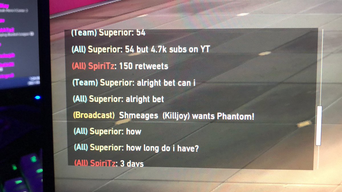 SuperiorR6 tweet picture