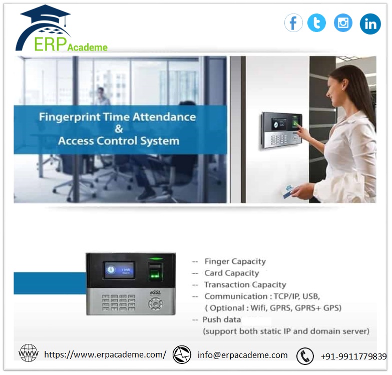 ErpAcademe's tweet photo. To make a #biometricsystem even more secure, the system deletes fingerprints from the system. #FingerprintTimeAttendance cum #Accesscontrol system biometrics fingerprints time attendance.

#ERPAcademe #schoolmanagementsoftware #biometricattendancesystem https://t.co/nY4SMGlqlL