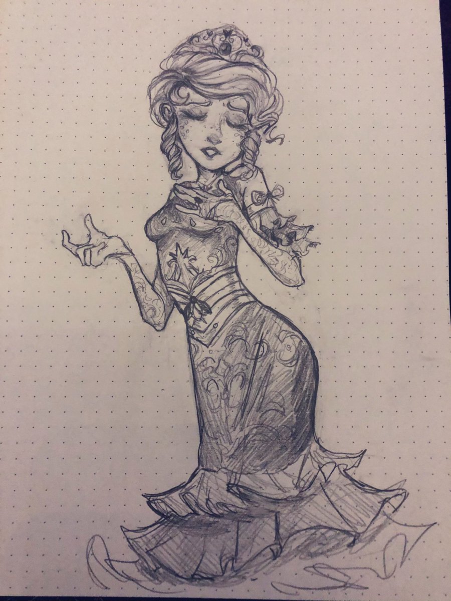 maagikarpy's tweet photo. Emily disease 
Too much emily in brain
#art #IdentityV #ArtistOnTwitter #sketch #emilydyer https://t.co/1QUGeclAUX