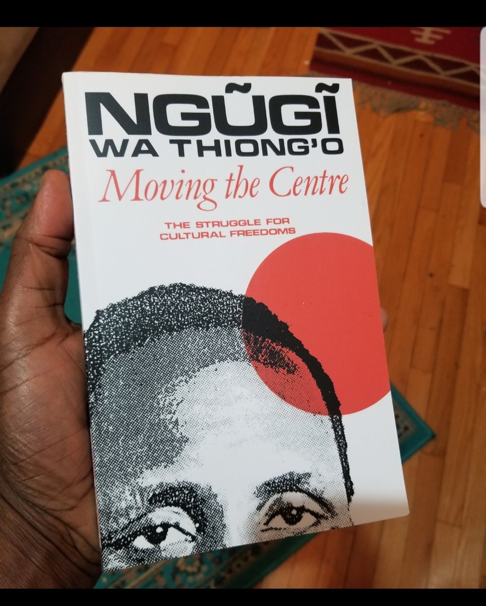 allimadi's tweet photo. I read #DecolonizingTheMind & #MovingTheCenter by @NgugiWaThiongo_
many years ago but they disappeared from my collection. This week I added both titles https://t.co/hLBFp1k9Vy
