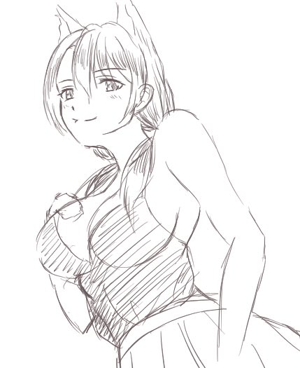 #アズレン版深夜の真剣お絵かき60分一本勝負
帰ったら(ry 