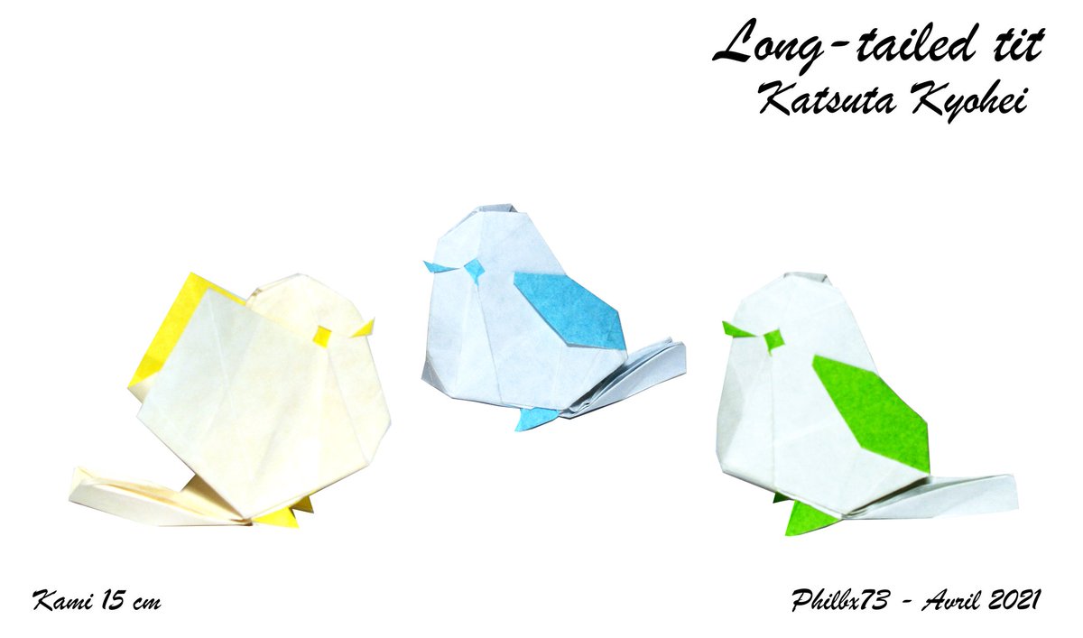 Long tail tit by Katsuta Kyohei
Very cute model !