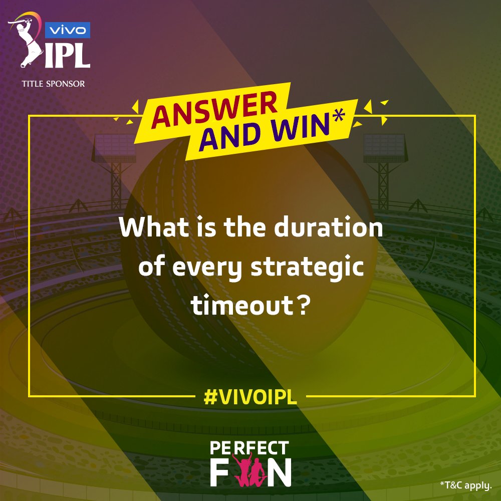 Here is your chance for a virtual meet and greet* with 
<a href="/imVkohli/">Virat Kohli</a>!
The clock is ticking. The race is on! ​
Comment your answers by using #VIVOIPL and #PerfectFan. ​
There are also other exciting prizes to be won. ​

*T&amp;C apply: bit.ly/3t3cEk1