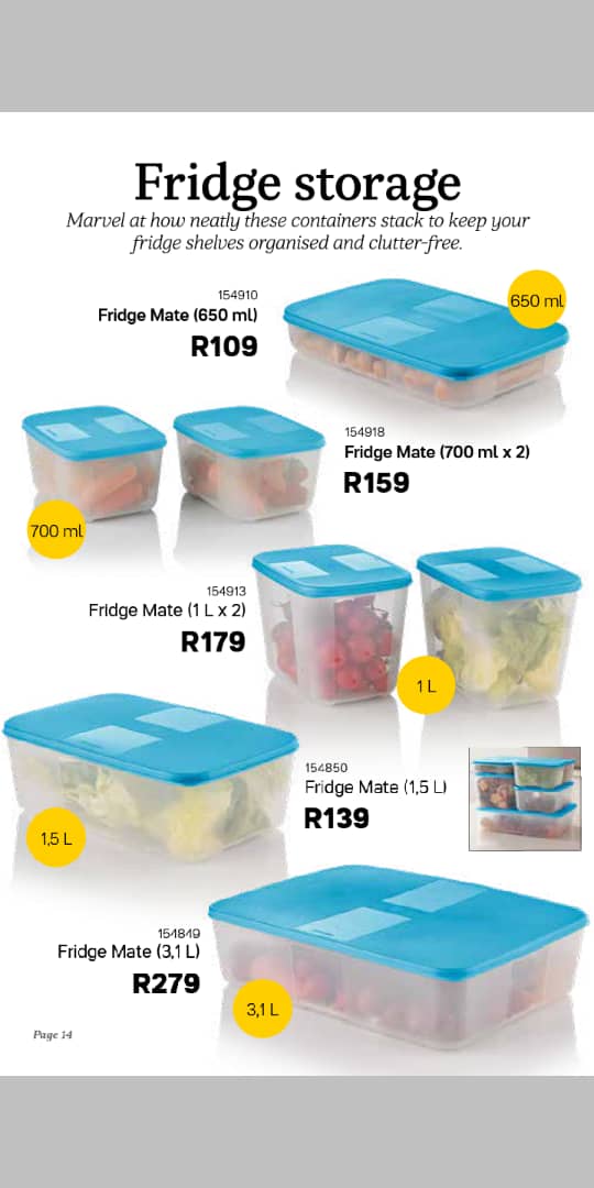 BaeTupperware's tweet image. So today is Fridgemate Thursday, you can store your vegetables, fruits, leftovers and they remain fresh as they were, 

Have a blessed Thursday Fam @lynnkudzie