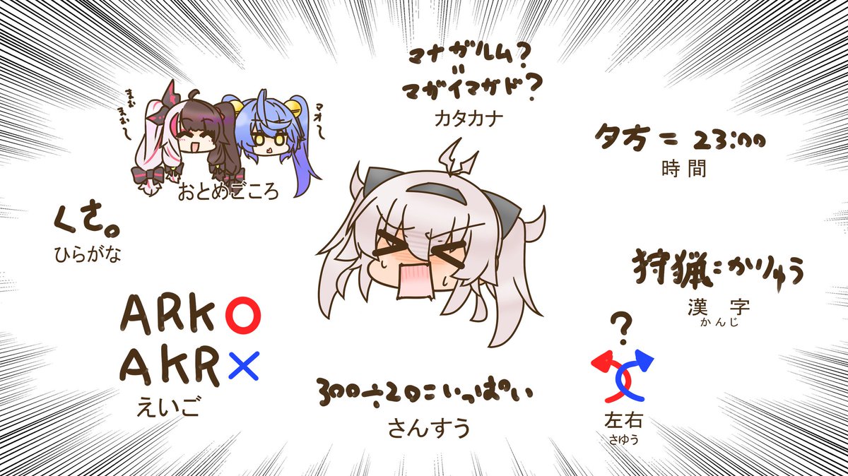 わからないよ〜!

#マオのお絵描き帳 