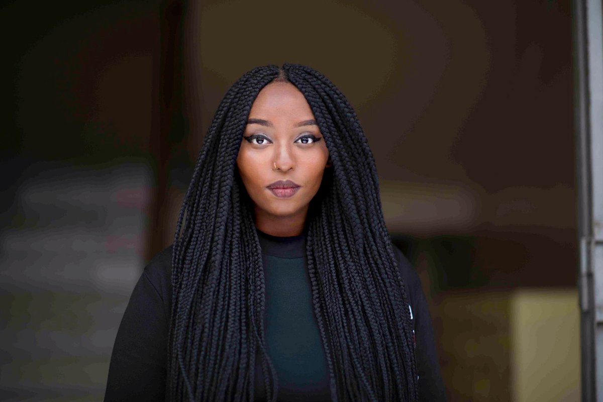 NewsHawksLive's tweet photo. Zimbabwean photographer Tamary Kudita (left) has scooped the top prize in the creative category of the Sony World Photography Awards. She gets US$5 000 cash and Sony digital equipment. Kudita was born in Harare in 1994 and studied fine art at the University of Cape Town. https://t.co/RmNRr8hMF1