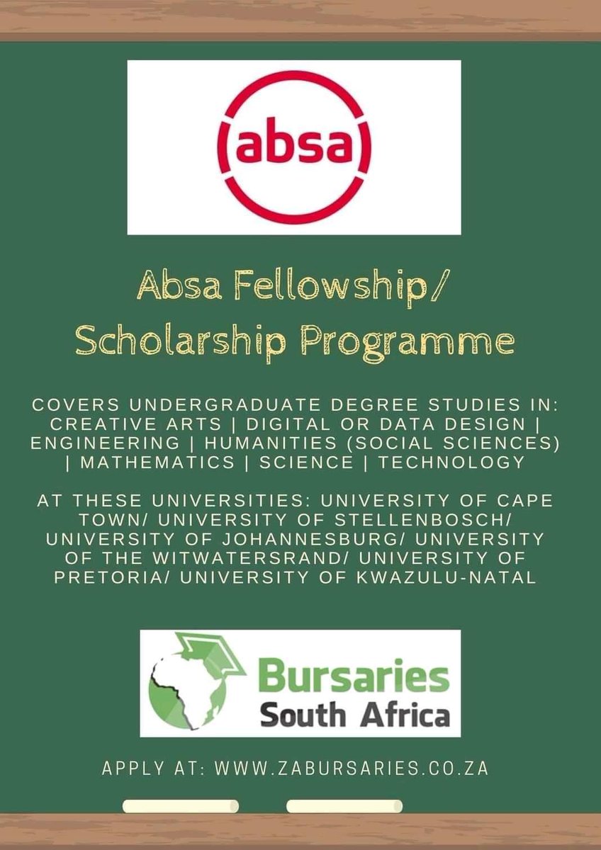 JeanyMotlokoa's tweet photo. ❗Bursaries ❗

Please RT . Someone might benefit from this  🙏🏾🙏🏾🙏🏾 https://t.co/idgVRAvf1a