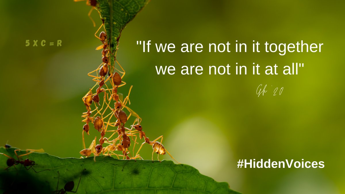 #ThursdayThoughts In a genuine, honest, inclusive quest for positive change...

We should be careful not to put all our egos in one basket.

#EngagingWithKindness