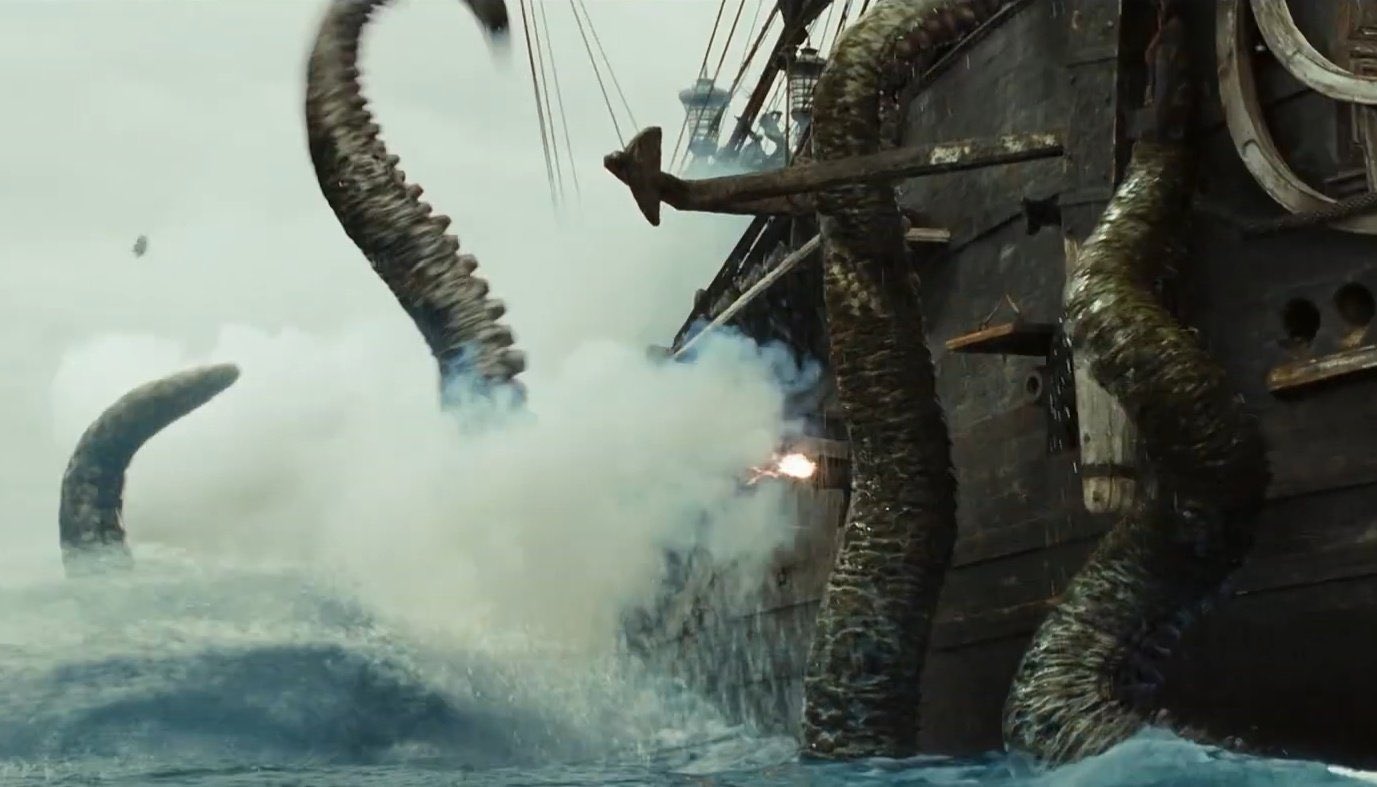 みとらてぃず Twitterissa クラーケンはパイレーツオブカリビアンにおいて死を呼ぶ怪物で これまでのレクイエムなどの死のコンセプトと合う ワールドエンドの劇中で船をひっくり返して現実世界に帰る描写もあるから 砂時計をひっくり返す演出もオマージュかな