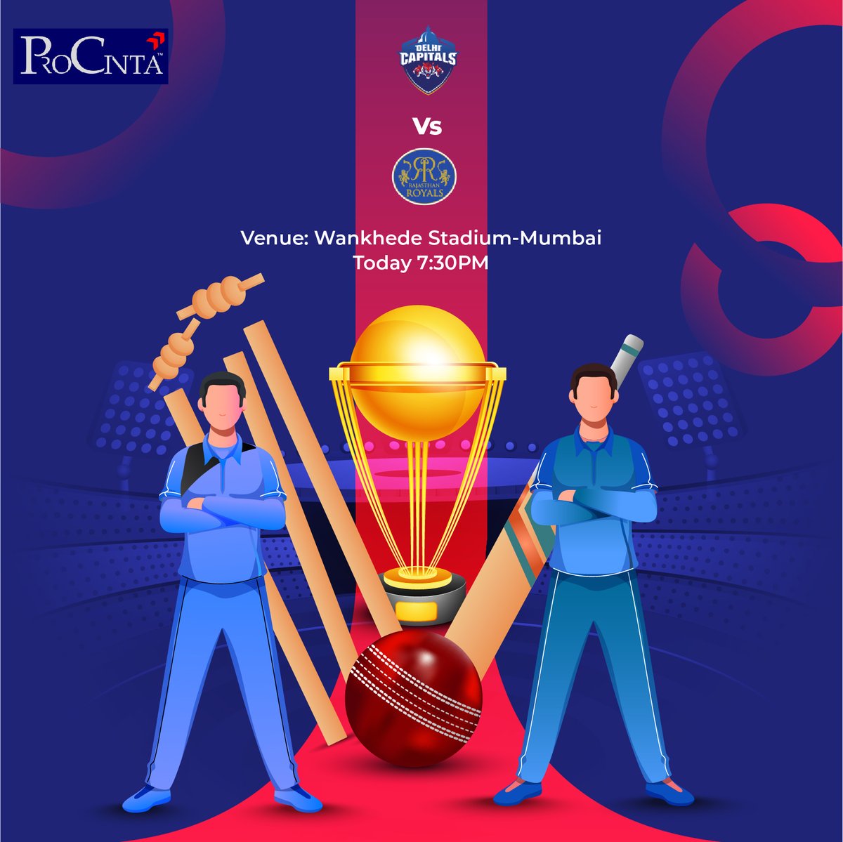 ProCinta_Offl's tweet photo. @IPL  Match-7
@rajasthanroyals vs @DelhiCapitals 
All the Best both team. #rajasthanroyals #delhicapitals 
#IPL2021 #cmplfororangearmy #orangearmy #sunrisershyderabad #intinti #IntintiSanitizer #YouFirst https://t.co/Yn8fWVG2hy