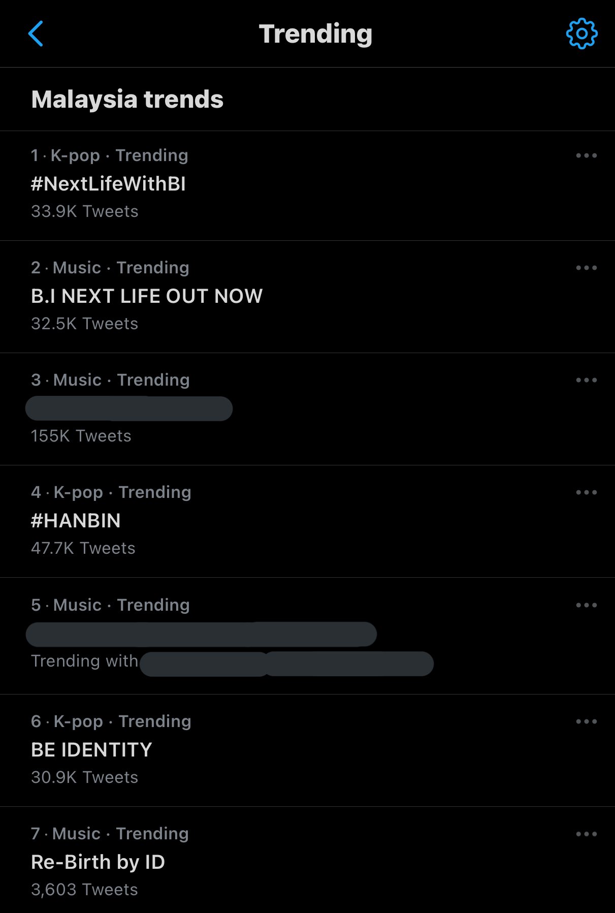 Exquisitebi 비아이 On Twitter Malaysia Trends 1 Nextlifewithbi 2 B I Next Life Out Now 4 Hanbin 6 Be Identity 7 Re Birth By Id Bi 비아이 Shxx131bi131 Https T Co Yykoazj0ef Twitter