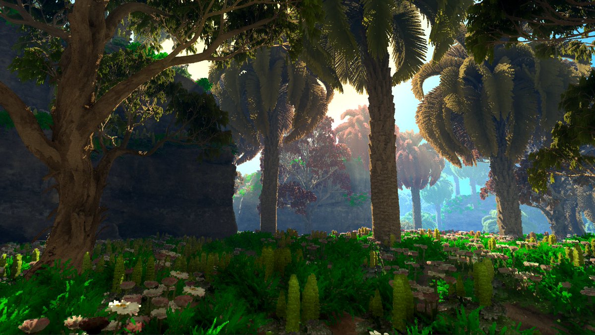 ProgrammerLin's tweet image. Threw together some quick GI, scene composition and world gen with many tool and engine features finally completed. I'm feeling very optimistic for where this is heading. #voxels