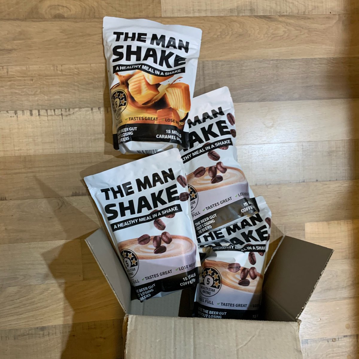 HaggardMC's tweet photo. #DeliveryDay! @TheManShake
#themanshake #manshake #menofmanshake #weightloss https://t.co/ekwDVE0ZNS