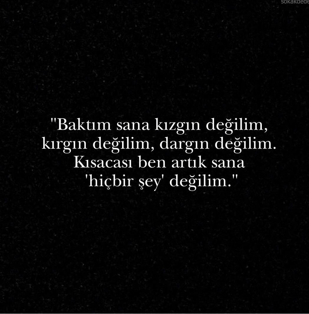 BiLaynn's tweet image. 😏
Bir gün bende bir hiç olacağını tahmin etmezdim ...
Ama oldun