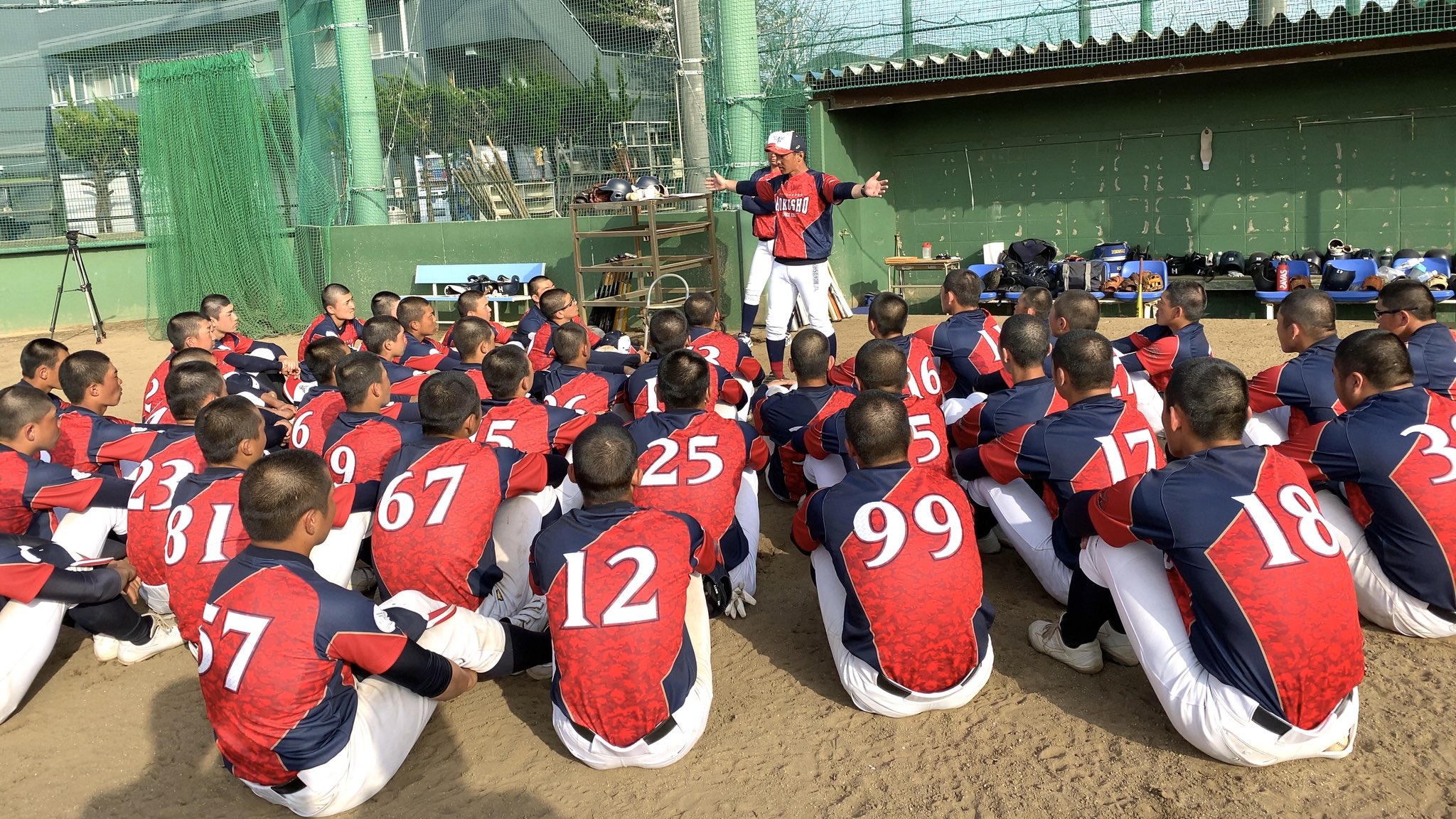 北照高校甲子園で使用フリース