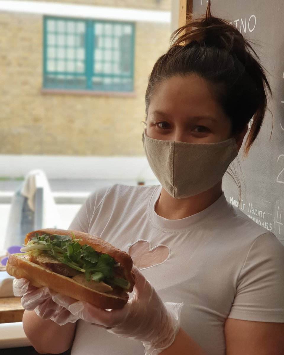 Our pop up with Auntie Bahn mi is on today until Friday from 11.30am until we are sold out which is pretty fast. So you don't want to miss this.