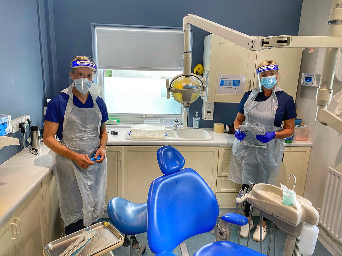 Please remember that while we’re open for all treatments and emergency dental care, because of the Covid pandemic we have a lot of cleaning and PPE changes between appointments and some procedures may take longer. 
 #dentist #braunton #northdevon #dentalcare #Covidsecure