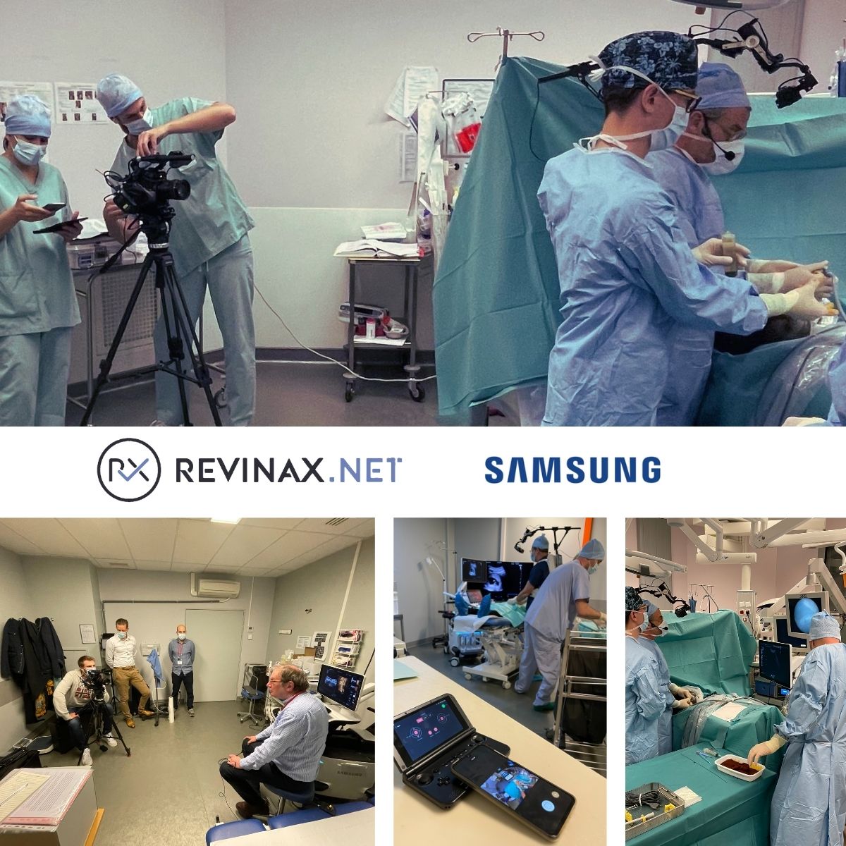 When Samsung's ultrasound image specialists and Virtual Reality experts join forces for medical training.
Great collaboration at the Necker Hospital in Paris !
Thanks to all the hospital team. Thanks to the <a href="/SamsungHealth/">Samsung Healthcare</a> France’s team.