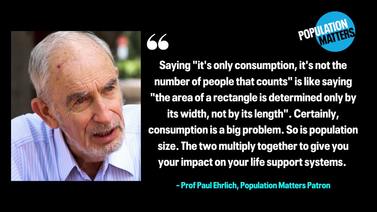 PopnMatters's tweet photo. Our impact on the planet is a product of our numbers and consumption levels. 
I (impact) = 👫 P (population) x 💵 A (affluence) x 🚗 T (technology - can have positive or negative effect) https://t.co/lw7BVlh2fQ