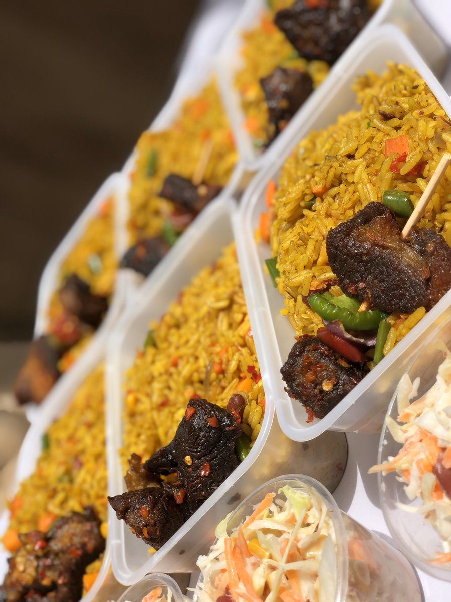 SExquiste's tweet image. Jollof or fried rice, available today #500 each with coleslaw 700    Delivery is not free 📞 08133856207             Location