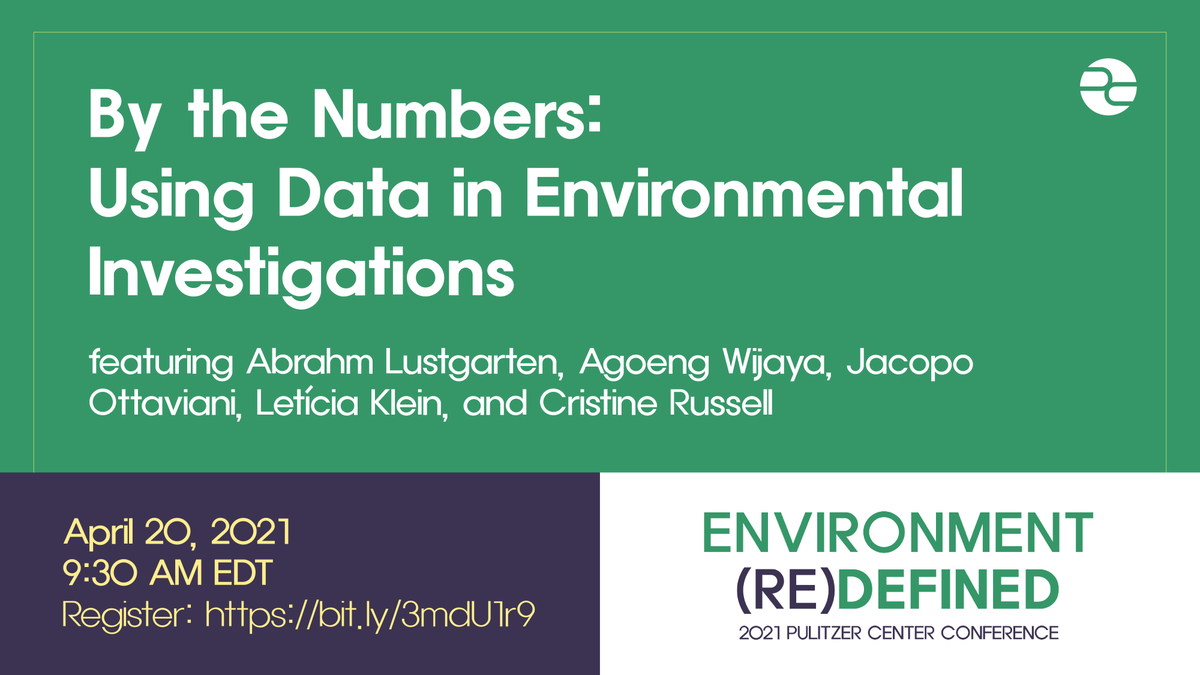 Code4Africa's tweet photo. 📊Data’s role in assessing environmental issues

🧑‍💻Join @Code4Africa’s chief data officer @JacopoOttaviani along with @AbrahmL, @cakGoeng + @leticiamklein as they discuss the impact data-driven reporting has on environmental journalism. 

Register here: https://t.co/5rBsayWViJ https://t.co/fuyBSLiiNI