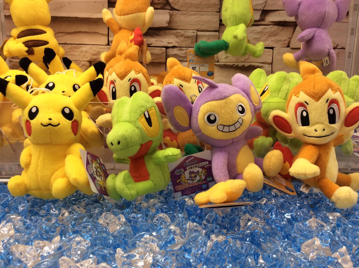 スピカ大宮南銀店 プライズ 新入荷 ポケットモンスター しっぽみてみて ぬいぐるみ ピカチュウ エイパム キモリ ヒコザル 全4種 プライズ 大宮 大宮駅前 クレーンゲーム Ufoキャッチャー T Co Em4103ln0z Twitter