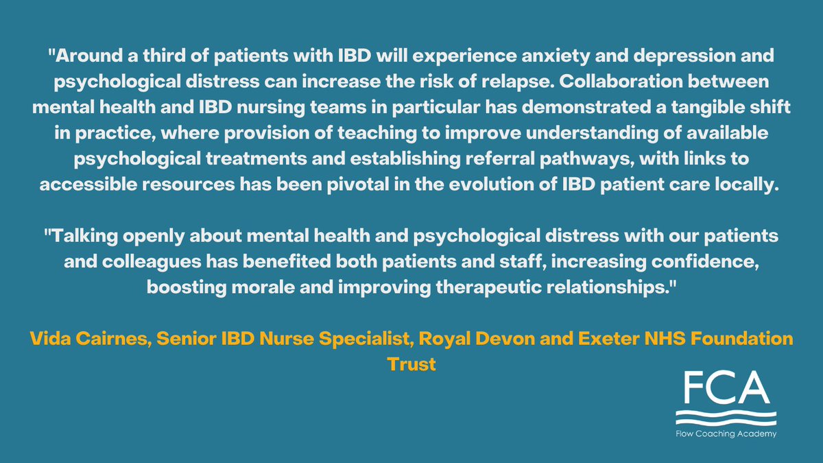 Here <a href="/CairnesVida/">Vida 💙</a> speaks about the great #improvement work being achieved across the #Gastroenterology pathway at @RDhospitals and <a href="/DPT_NHS/">Devon Partnership NHS Trust</a>. It’s great to see how the FCA Big Room has helped this project.
<a href="/SimonDallas5/">Simon Dallas</a> #PatientFirst #MentalHealth #Wellbeing #IBD #IBDnurse #QI