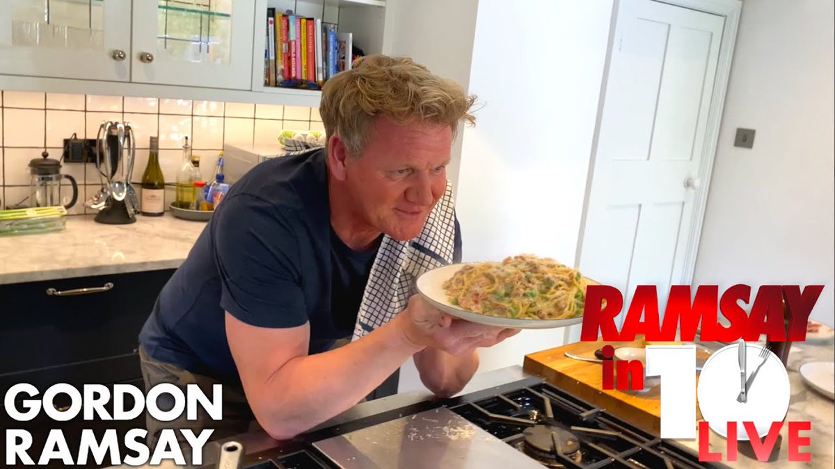 Gordon Ramsay Cooks Carbonara in Under 10 Minutes | Ramsay in 10 
https://t.co/6YLCLMuiry
#LowCalorieRecipes #Pork https://t.co/oQLz3qStk8