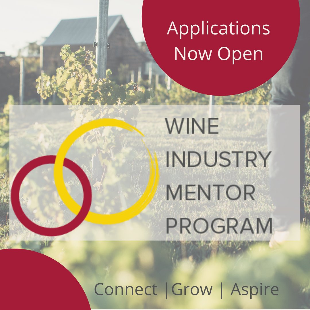 Applications for the 2021 Wine Industry Mentor Program are now open! 

Designed to pair early career wine sector professionals with respected wine sector leaders, find out more: ow.ly/7hN950EhgOb. 

Program partners: <a href="/ASVOtweet/">ASVO</a>, University of Adelaide and <a href="/wine_australia/">Wine Australia</a>.