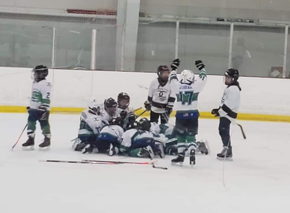 kypreds's tweet image. @PredsNHL excited 8U Lexington Thoroughbreds take 3rd in tournament in Columbus Ohio #littlepreds program works #17 is my son