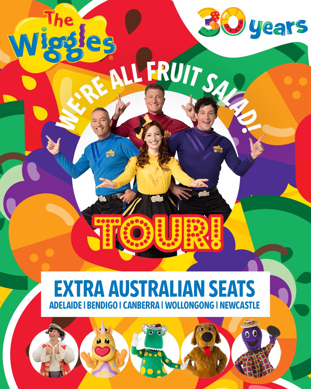 The Wiggles on Twitter "🇦🇺 ATTENTION AUSTRALIA 🇦🇺 Last minute promoter