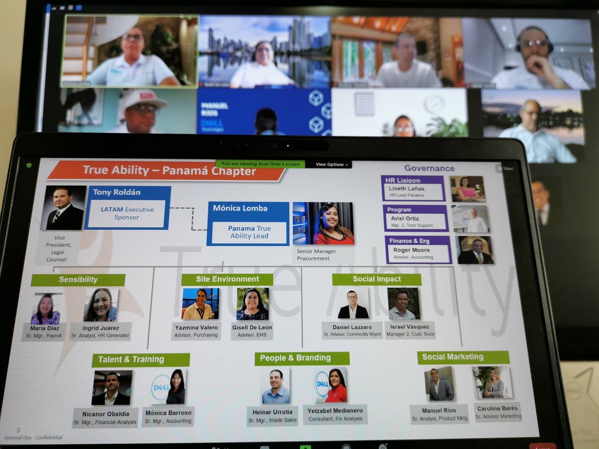 GisellDeLeon's tweet photo. Every hour, minute and seconds dedicated to Diversity and Inclusion with #TrueAbilityPanama is worth it. I am grateful for each of the FY21 achievements and for those who will come at FY22 #PlanningSession #TrueAbilityLATAM #Iwork4Dell #PonTuMarca https://t.co/pDcTXnAg0v