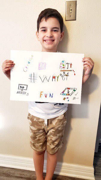 BiselvaOrtega's tweet photo. The smiles I see everyday are my #whyGT @TXGifted #GTAwarenessWeek @NISDHowsman #HowsmanStrong https://t.co/lrDwYseDNs