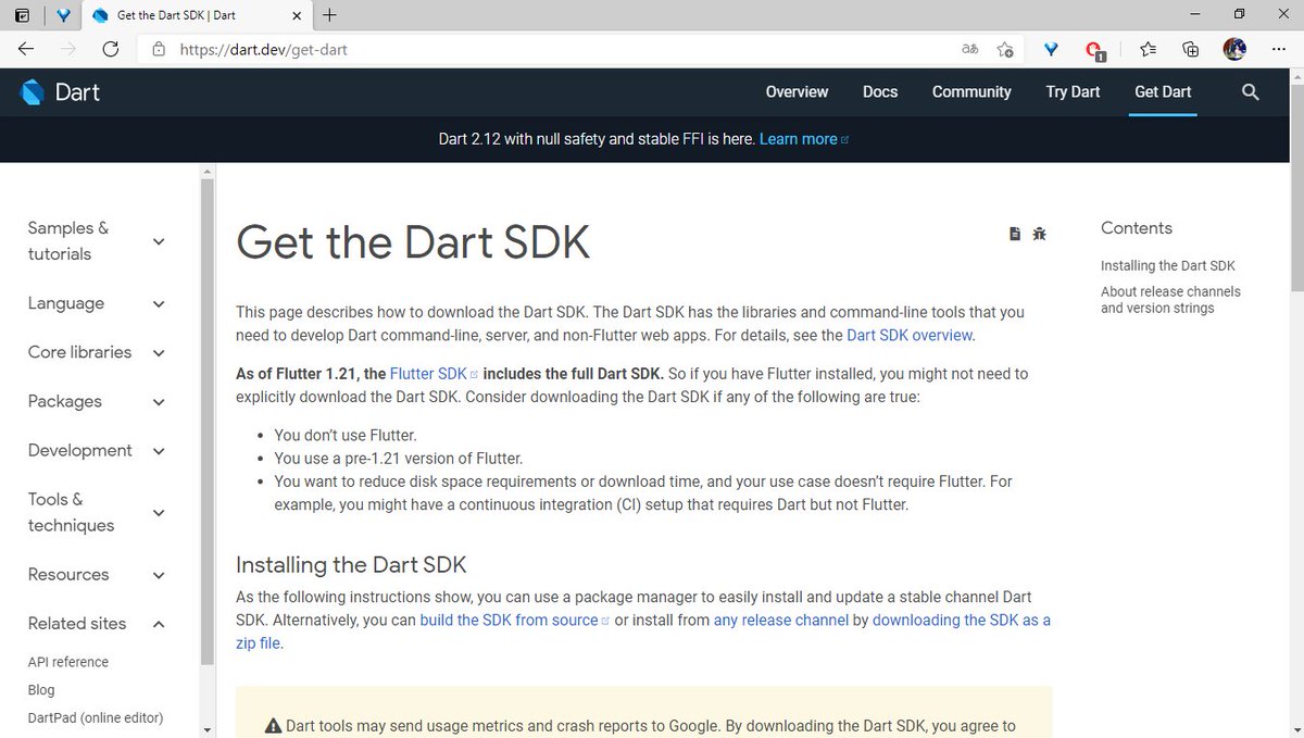 AngeloD91165733's tweet photo. #dart #sdk https://t.co/tDmlfQ454K