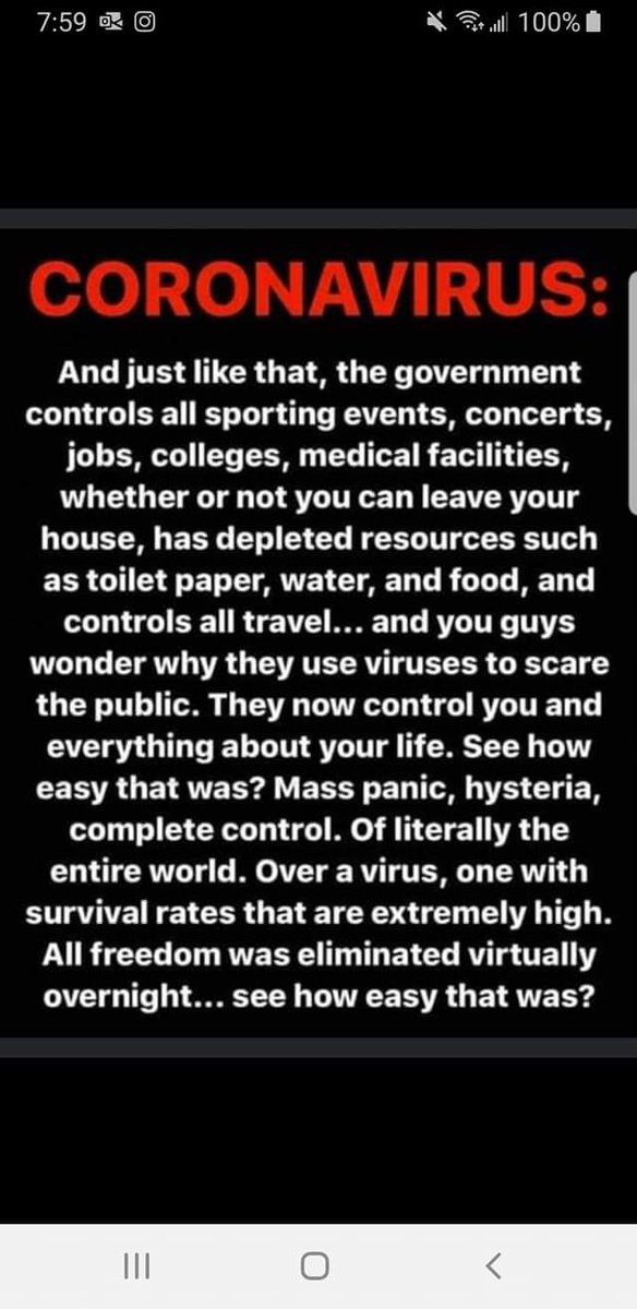 TOrockchick's tweet image. #PLANDEMIC
#NoMoreLockdowns
#MasksDoNotWork
#StopBeingSheepAndWakeUp
#DrFraudci
#VaccinesDoNotSaveLives
#NoVaccinePassports